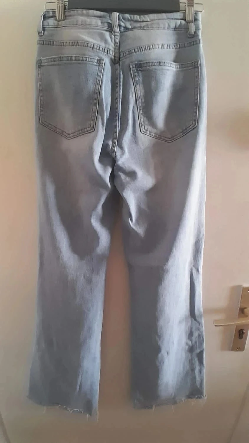 Jeans rasgado, Tamanho 34, Marca Hello Miss – photo 7